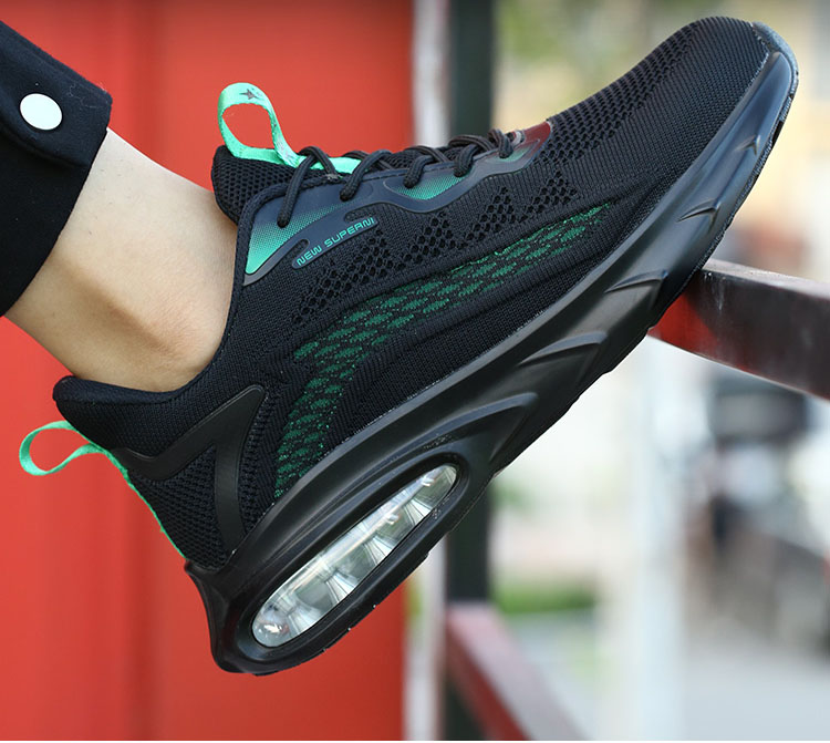 Breathable Safety Shoes Men Ladies Work Shoes Work Boots Lightweight Drop Resistant